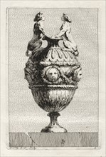 Suite of Vases:  Plate 5, 1746. Jacques François Saly (French, 1717-1776). Etching