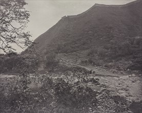 View of the Great Wall, China, c. 1871. John Thomson (British, 1837-1921). Albumen print from wet