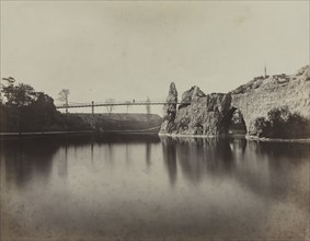 Buttes Chaumont, Paris, c. 1860s. Charles Soulier (French, 1840-1875). Albumen print from wet