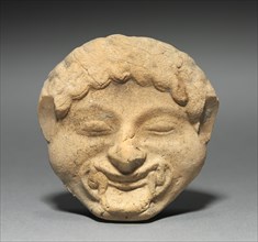 Gorgon Plaque , c. 525 BC - 475 BC. Greece, South Italy, 6th-5th Century BC. Terracotta; overall: 6