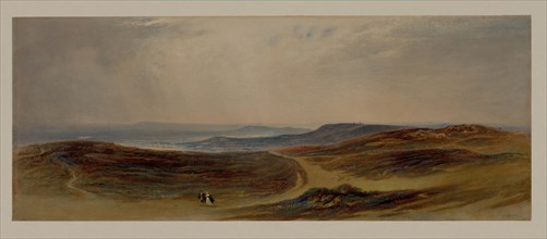 The Valley of the Tyne, My Native Country near Henshaw, 1842. John Martin (British, 1789-1854).