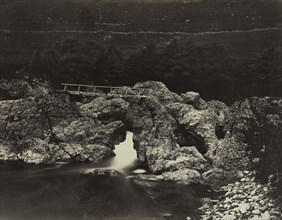 Glen Tilt album: Shepherd's Bridge near Forest Lodge, 1871. James Valentine (British, 1815-1880).