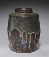 Vase, c. 1900. Paul Jeanneney (French, 1861-1920). Stoneware; diameter: 14 cm (5 1/2 in.); overall:
