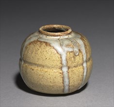 Small Pot, c. 1900. Georges Hoentschel (French, 1855-1915). Earthenware; diameter: 7.1 cm (2 13/16