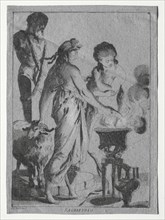 Sacrifice, c. 1775-1776. Giovanni David (Italian, 1743-1790). Etching and aquatint printed in black
