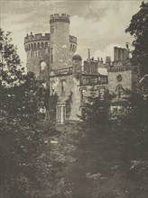 View of Tullichewan Castle, Glasgow. James Campbell of Strachathro (British, 1790-1876). Salted
