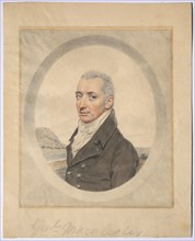 Portrait of General Keith MacAlister, c. 1800-1810. John I Smart (British, 1741-1811). Watercolor