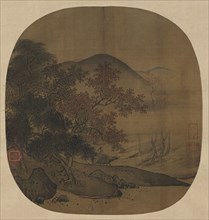 Buffalo and Boy in Autumnal Landscape, 1127-1279. Yan Ciping (Chinese, active 1164-1187). Album