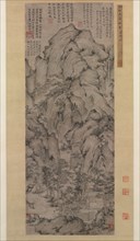 Streams and Mountains, 1372. Xu Ben (Chinese, 1335-1380). Hanging scroll, ink on paper; image: 92.2
