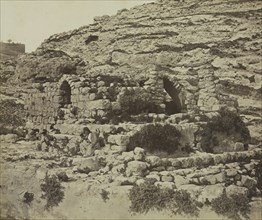 Well of Joab, Jerusalem, 1857. James Robertson (British, 1813 (?)-aft 1865), Felice A. Beato