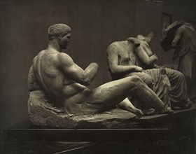 Sculptures from the Parthenon, British Museum, c. 1870s. Adolphe Braun (French, 1812-1877). Carbon