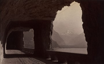 Untitled (Rocky Arcade), 19th century. Unidentified Photographer. Albumen print from wet collodion