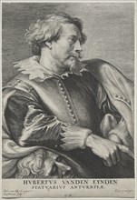 Portrait of Hubert van den Eyden. Lucas Emil Vorsterman (Flemish, 1595-1675), after Anthony van