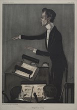 Wagnerian Opera. Leslie Matthew (Spy) Ward (British, 1851-1922), Vincent, Day and Son Ltd., lith.