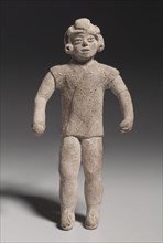 Figurine Holding A Ball(?), Xochipala style (1500-500 BC). Mexico, Guerrero, Xochipala style