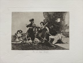 Disasters of War: There isn't Time Now, 1810-20. Francisco de Goya (Spanish, 1746-1828). Etching,