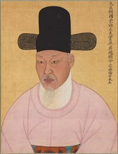 Portraits of Cho Hyun-myeong and Cho Jae-ho, 1700s. Korea, Joseon dynasty (1392-1910). Album