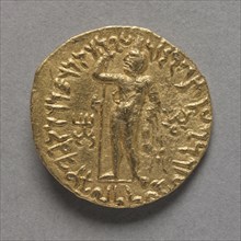 Vima Kadphises (reverse), mid 1st century-78 AD. India, Mathura, Kushan Period (1st Century -320).