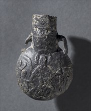 Pilgrim’s Flask, c. 1099-1200. Byzantium, Latin Kingdom of Jerusalem, Palestine, Byzantine,