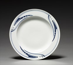 Plate, c. 1903. Henry C. Van de Velde (Belgian, 1863-1957), firm of Meissen Porcelain Factory