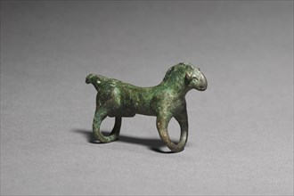 Horse Figurine with Looped Legs, mid 6th century BC. Northern Greece, 6th Century BC. Bronze;