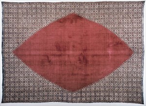 Dodot Lampong, c. 1700. India, Coromandel Coast, 18th century. Cotton; plain weave; drawn resist,