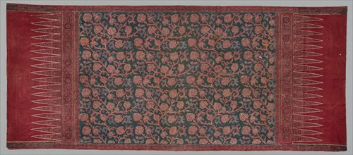 Hip Wrapper (tapis), 1800-1850. India, Coromandel Coast, 1st half 19th Century. Cotton; plain