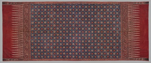 Hip Wrapper (tapis), 1800-1850. India, Coromandel Coast, 1st half 19th Century. Cotton; plain