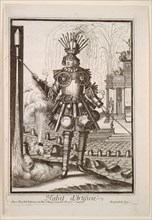 Fanciful Costumes: Costume of the Fireworks Maker, c. 1690. Nicolas de Larmessin II (French,