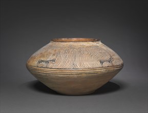 Jar with Four Ibex, c. 2800-2500 BC. Pakistan, probably Quetta, Indus Valley Civilization. Ceramic