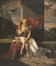 Oedipus at Colonus, 1798. Fulchran Jean Harriet (French, 1778-1805). Oil on canvas; framed: 187.5 x