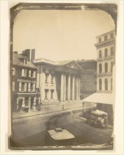 First Bank of the United States, Philadelphia, 1859. Frederick DeBourg Richards (American,