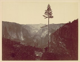 Yosemite Valley from Mariposa Trail, c. 1865. Charles Leander Weed (American, 1824-1903). Mammoth