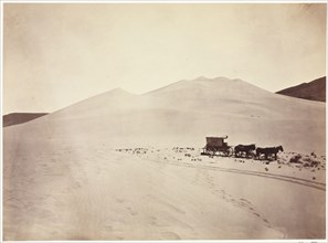 Sand Dunes, Carson Desert, Nevada, 1867. Timothy H. O'Sullivan (American, 1840-1882). Albumen print