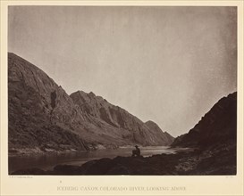 Iceberg Canyon, Colorado River Looking Above, c. 1871. Timothy H. O'Sullivan (American, 1840-1882).
