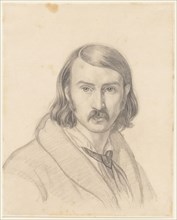 Self-Portrait, 1838. Friedrich Preller (German, 1804-1878). Graphite; sheet: 21.2 x 17.1 cm (8 3/8