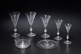 Place Setting, c. 1890-1920. Probably America, late 19th-early 20th century. Glass; overall: 20.3 x