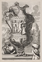 Decorative Urn, 1600s. Jean Le Pautre (French, 1618-1682). Etching; sheet: 23.1 x 15.3 cm (9 1/8 x