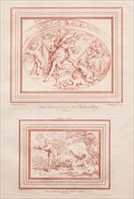 Corsica e Satiro, 1762-1763. William Ryland (British, 1732-1783), after Filippo Lauri (Italian,