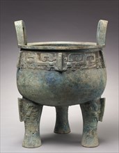 Tripod (Ding), 1000s BC. China, early Western Zhou dynasty (c. 1046-771 BC). Bronze; overall: 57.4