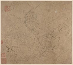 Album of Daoist and Buddhist Themes: Search the Mountain: Leaf 50, 1200s. China, Southern Song