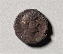 Profile Head of Antoninus Pius of Nicopolis (Nikopolis) ad Istrum (obverse) , 138-161. Moesia