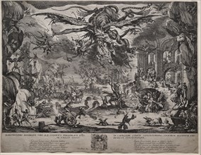The Temptation of Saint Anthony (second version), 1635. Jacques Callot (French, 1592-1635).