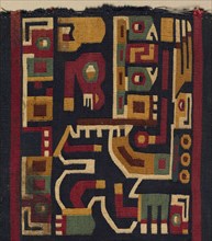 Half of a Sleeved Tunic, c. 500-1000. Central Andes, Middle Horizon, Wari, 6th-11th century.