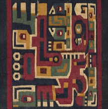 Half of a Sleeved Tunic, c. 500-1000. Central Andes, Middle Horizon, Wari, 6th-11th century.