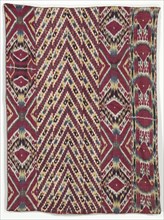 Silk Ikat Wall Hanging (#333), third quarter of the 1800s. Uzbekistan, Bukhara, third quarter of