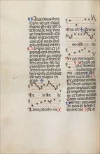 Missale: Fol. 121v: contains music for "Hely Hely Lama etc." within St. Mattion Passion, 1469.