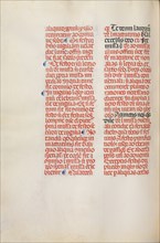 Missale: Fol. 173v: Music for "Alleluia" etc. at beginning of Easter, 1469. Bartolommeo Caporali