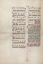 Missale: Fol. 179v: Music for various ordinary prayers, 1469. Bartolommeo Caporali (Italian, c.