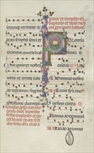Missale: Fol. 184: Foliage, 1469. Bartolommeo Caporali (Italian, c. 1420-1503), assisted by Giapeco